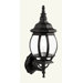 Frontenac  Outdoor Wall Lantern in Black