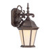 Hamilton Outdoor Down Light Wall Lantern in Moroccan Gold