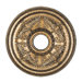 Ceiling Medallion in Vintage Gold Leaf