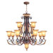 Villa Verona 12 Light Chandelier