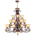 Villa Verona 22 Light Chandelier