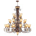Villa Verona 25 Light Chandelier