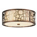 Avalon 3 Light Flush Mount