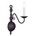Williamsburg 13" One Light Wall Sconce in Bronze