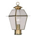 Westover 1 Light Outdoor Post Head