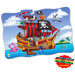 Puzzle Doubles Giant Pirate Ship
