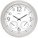 14" Clock in Silver