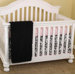Girly 3 Piece Crib Bedding Set