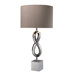 Athens One Light Table Lamp in Chrome