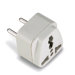 Lewis N. Clark Europe-Asia Adapter Plug with Universal Receptacle