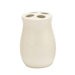 Waterford White Ceramic Toothbrush Holder