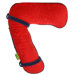 Seat Belt Snoozer in Red / Navy Minky