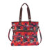 Leather Trim Elena Tote Bag