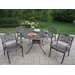 Capitol Mississippi 5 Piece Dining Set