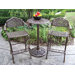 Mississippi 3 Piece Bar Height Dining Set