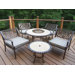 Tacoma Stone Art 6 Piece Bistro Set