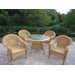 Resin Wicker 5 Piece Dining Set