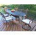 Mississippi 7 Piece Dining Set with Cushions