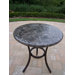 Espresso Stone Top Bistro Table