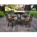 Hampton 5 Piece Counter Height Bar Set