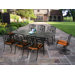 Hampton 9 Piece Dining Set with Cushions