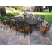 Hampton 11 Piece Dining Set with Cushions
