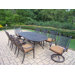 Belmont 9 Piece Oval Dining Set with Cushions