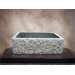 Hand Carved Single Bowl Farmhouse Sink