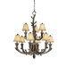 Aspen 9 Light Chandelier 