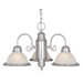 Saturn 3 Light Chandelier
