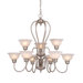 Babylon 9 Light Chandelier
