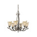 Capri 6 Light Chandelier