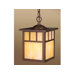 Mission Outdoor Pendant in Burnished Bronze
