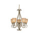Mont Blanc 5 Light Chandelier