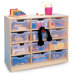 12-Gratnell-Tray Storage Cabinet