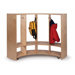Curve In/Curve Out Coat Locker