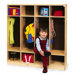 4-Section Coat Locker