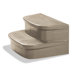 LifeSmart Discovery Matching Sandstone Spa Steps For The Rock Solid Simplicity Spa