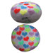 Round Hearts Dog Bed
