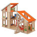 Chalet Dollhouse with Furniture