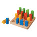 Preschool Geometric Peg Board