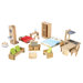 Dollhouse Green Furniture