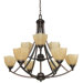 Normandy 9 Light Chandelier