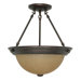 Transitional Semi Flush Mount