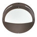 Hudson  Hooded Wall Lantern in Architectural Bronze