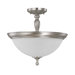 Bella 3 Light Semi Flush Mount