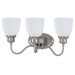 Bella  Vanity Light in Brushed Nickel