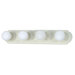  Vanity Light in Textured White