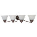Empire  Vanity Light in Old Bronze