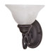 Castillo  Wall Sconce in Textured Flat Black